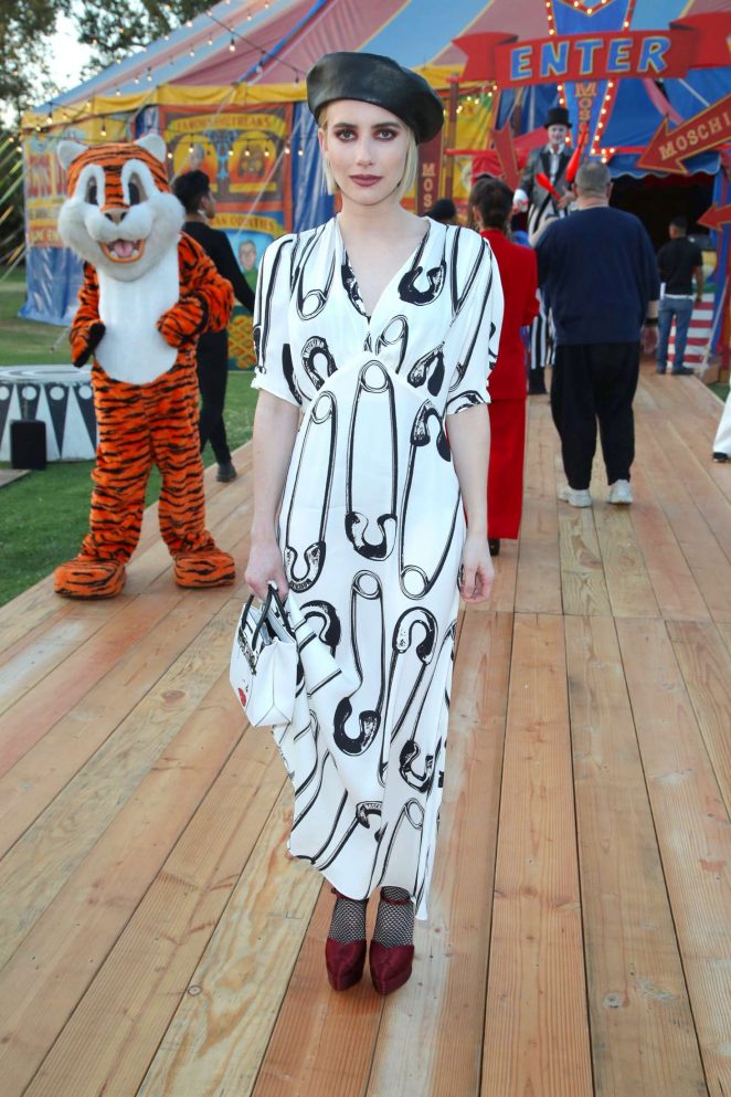Emma Roberts - Moschino Show SS 2019 Menswear and Women's Resort Collection in LA