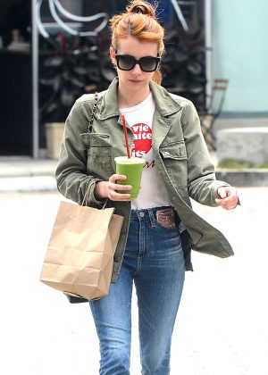 Emma Roberts - Out and About in Beverly Hills