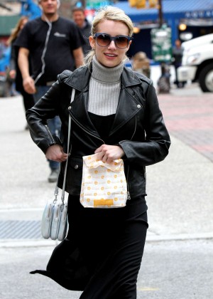 Emma Roberts - Out And About in New York
