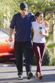 Emma Roberts - Out for a morning hike in LA