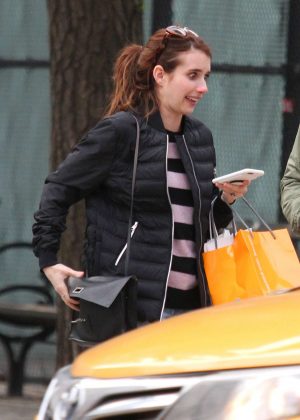 Emma Roberts out shopping in Manhattan