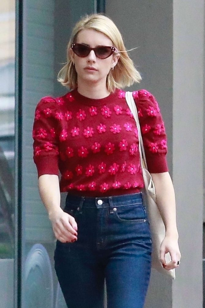 Emma Roberts - Outside Game Spot in Los Angeles