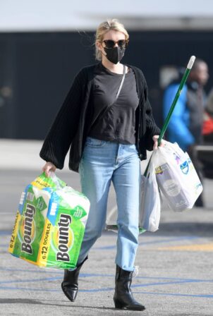 Emma Roberts - Seen at her local Rite Aid in West Hollywood