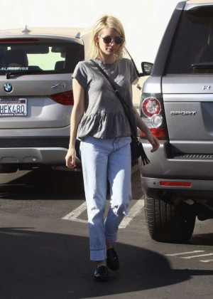 Emma Roberts - Shopping at Barney's in Los Angeles