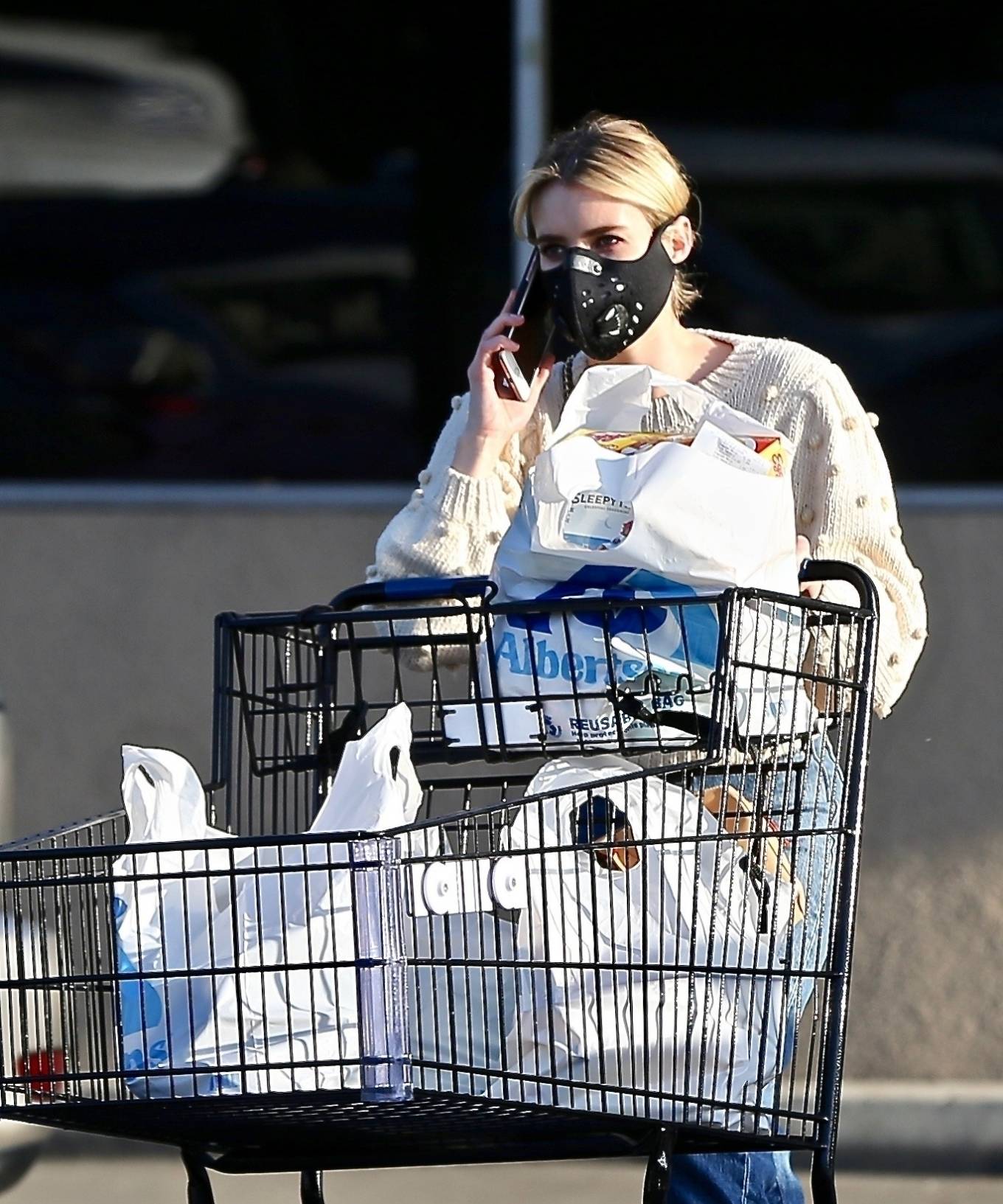Emma Roberts â€“ Shopping candids in Los Angeles