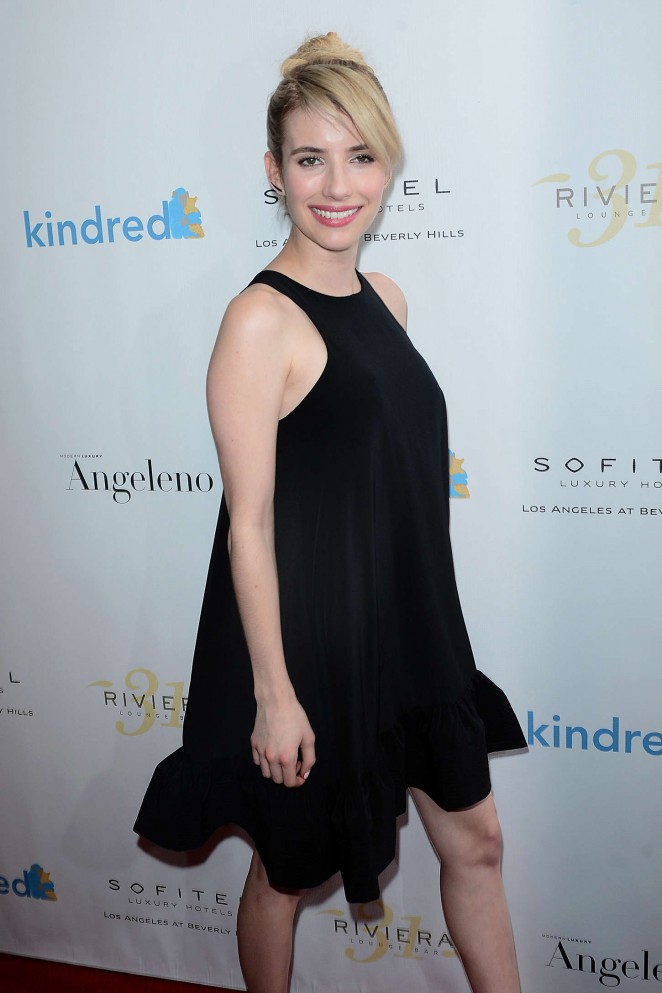 Emma Roberts - The Kindred Foundation For Adoption Inaugural Fundraiser