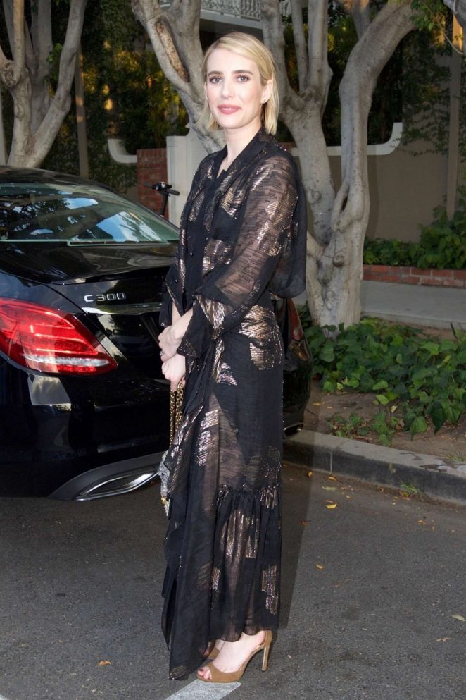 Emma Roberts - Violet Grey Event in Beverly Hills