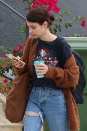 Emma Roberts - Without Makeup out in LA