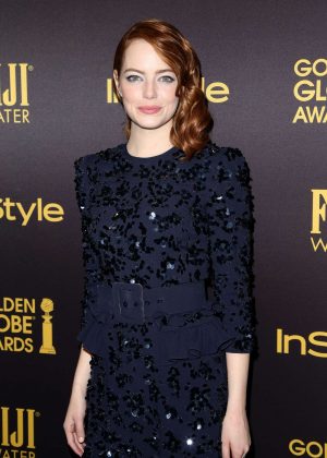 Emma Stone - 2016 Golden Globe Awards Season in Los Angeles