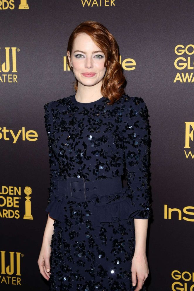 Emma Stone - 2016 Golden Globe Awards Season in Los Angeles