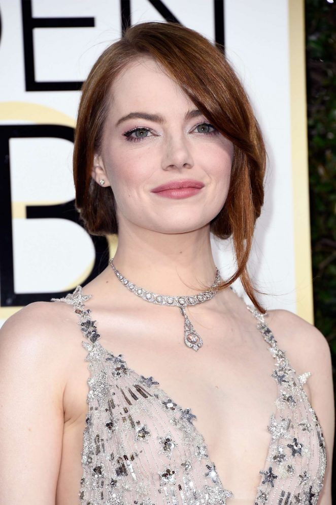 Emma Stone - 74th Annual Golden Globe Awards in Beverly Hills