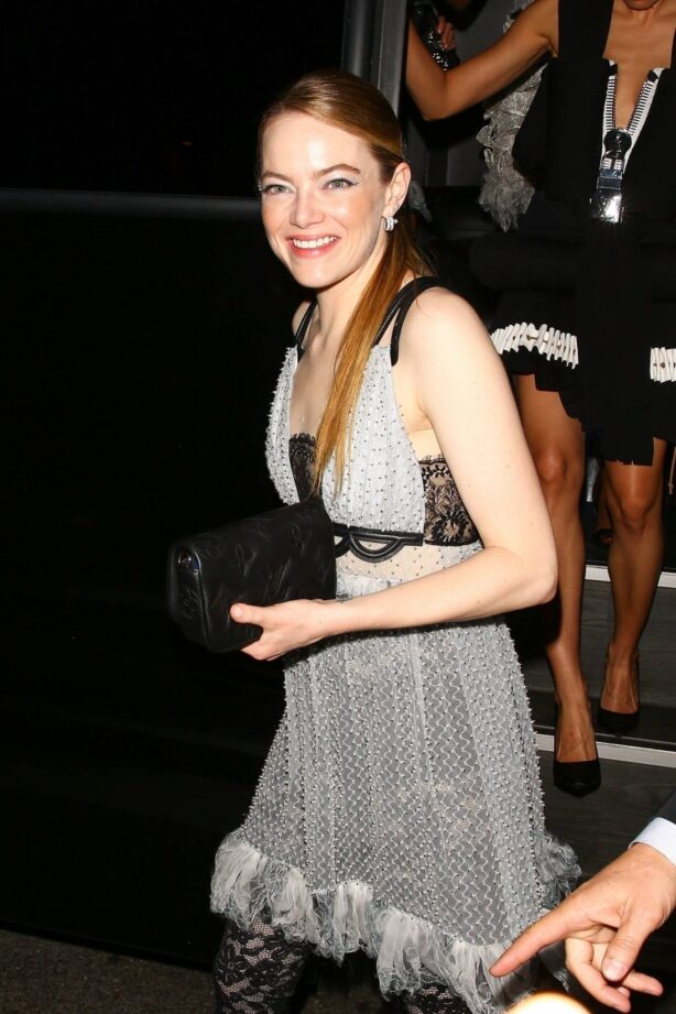 Emma Stone - Academy Museum Gala after party in New York