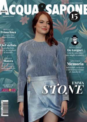 Emma Stone - Acqua and Sapone Magazine (January 2019)