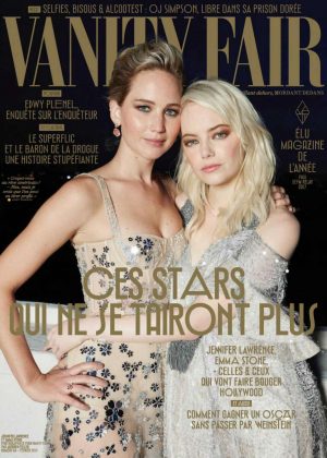 Emma Stone and Jennifer Lawrence - Vanity Fair France (February 2018)