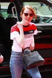 Emma Stone - Arriving at The Mark Hotel in NYC