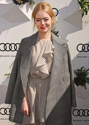 Emma Stone - Audi Polo Challenge - Day Two in Ascot