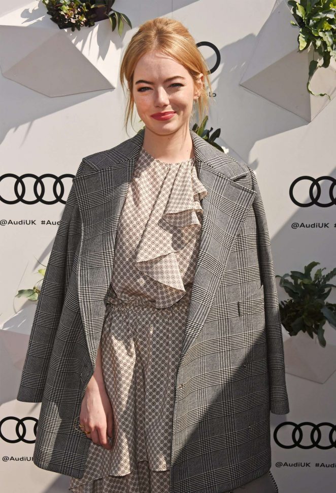 Emma Stone - Audi Polo Challenge - Day Two in Ascot