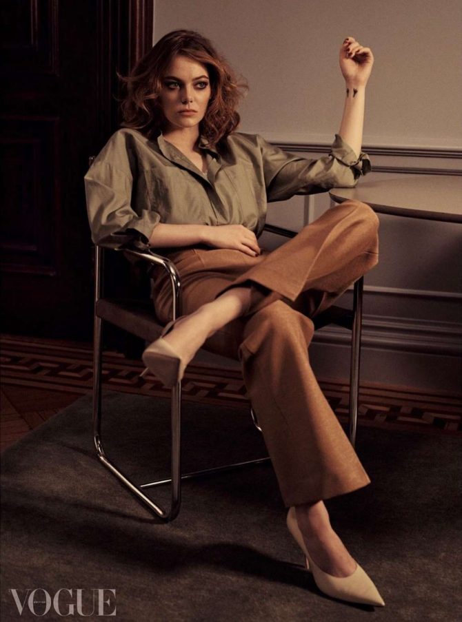 Emma Stone - British Vogue Magazine (February 2019)