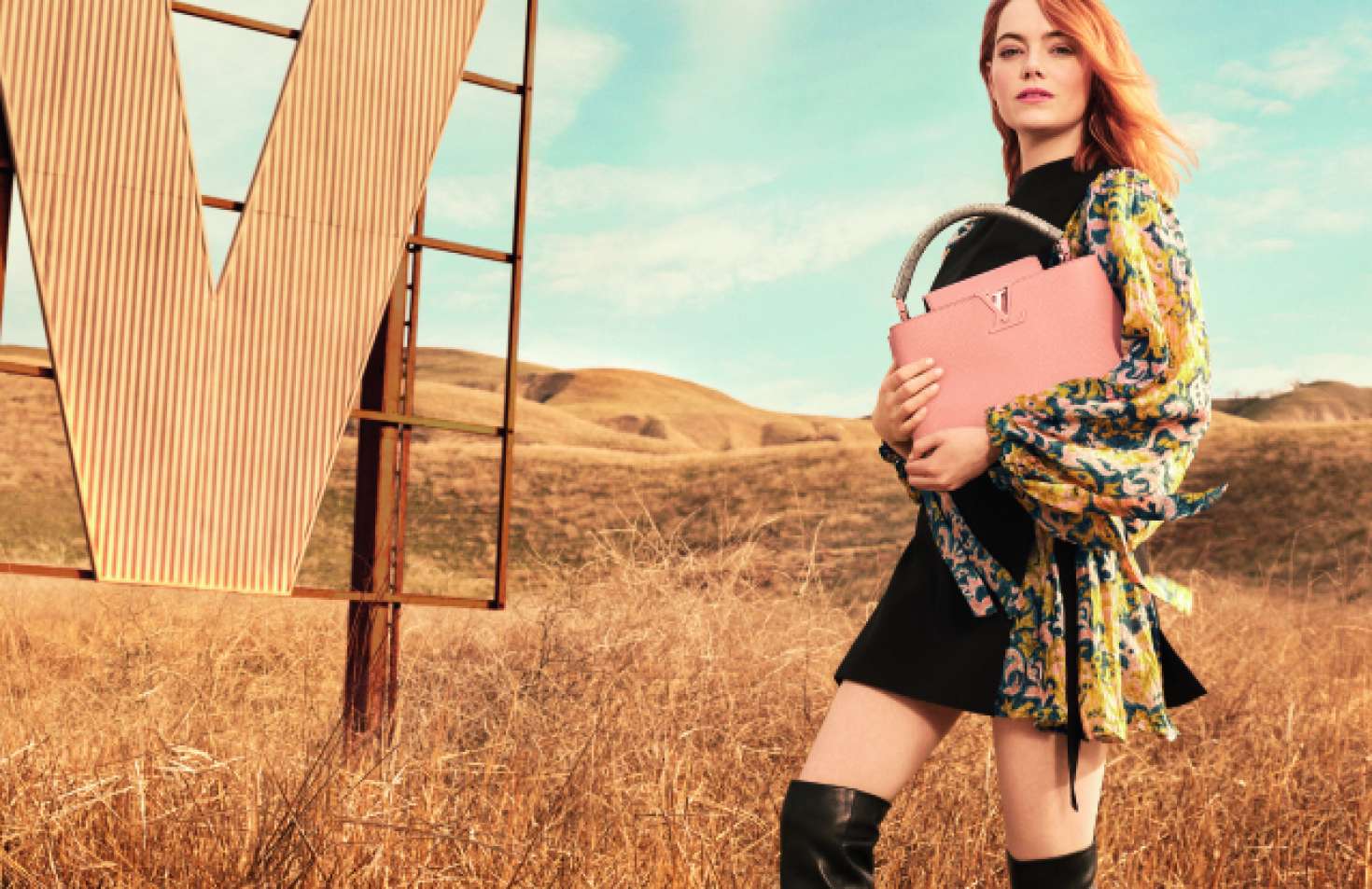 Emma Stone 2018 : Emma Stone by Craig McDean for Louis Vuitton 2018 Collection -10
