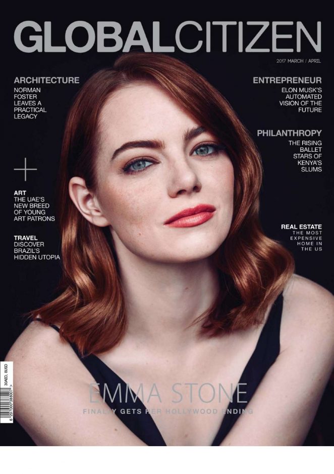 Emma Stone for Global Citizen (March April 2017)