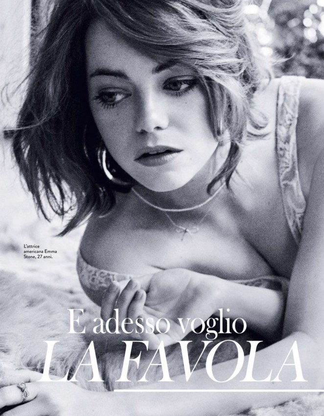 Emma Stone - Grazia Italy Magazine (December 2015)