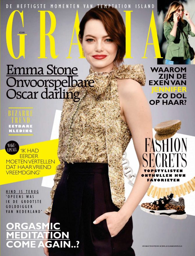 Emma Stone - Grazia Netherlands Magazine (February 2019)