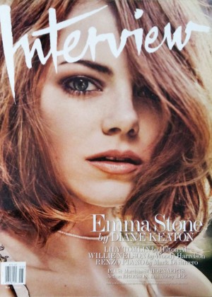 Emma Stone - Interview Magazine Cover (May 2015)