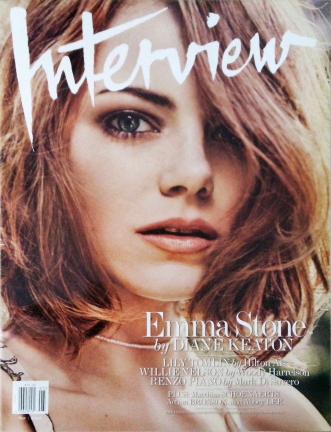 Emma Stone - Interview Magazine Cover (May 2015)