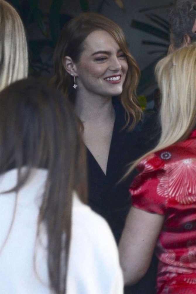 Emma Stone - Leaving the Four Seasons Hotel in Beverly Hills