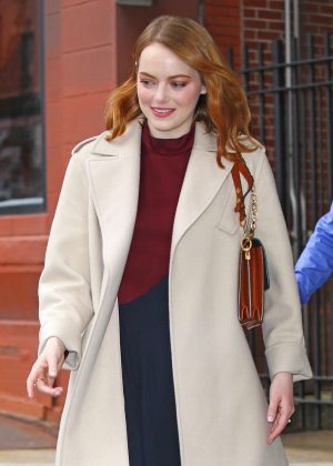 Emma Stone - Out in New York City