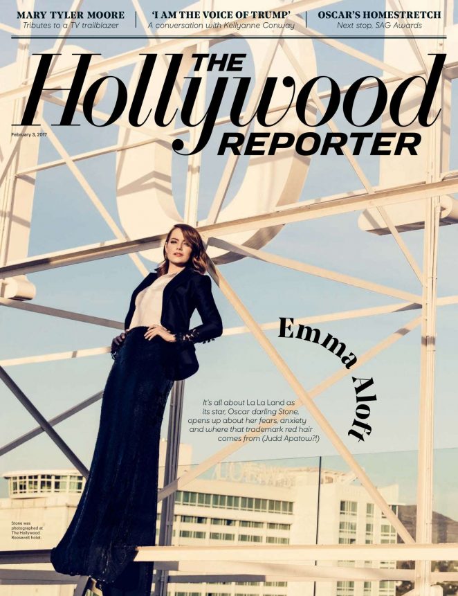 Emma Stone - The Hollywood Reporter (February 2017)
