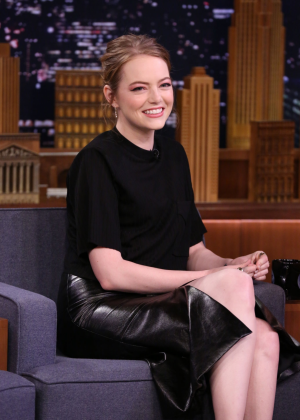 Emma Stone - 'The Tonight Show Starring Jimmy Fallon' in NYC