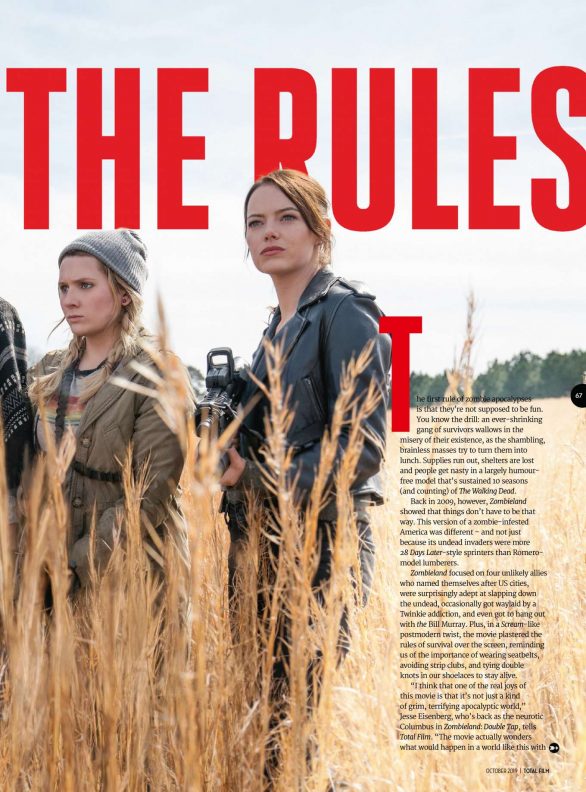 Emma Stone - Total Film Magazine (October 2019)