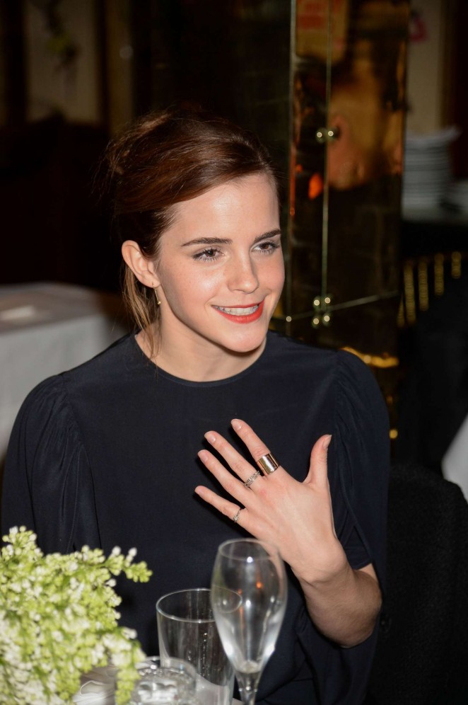 Emma Watson - Charles Finch & CHANEL Pre-BAFTA party in London