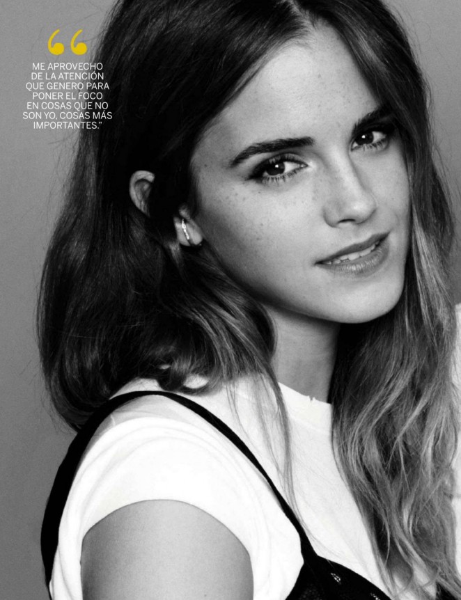 Emma Watson for Fotogramas Magazine (October 2015)
