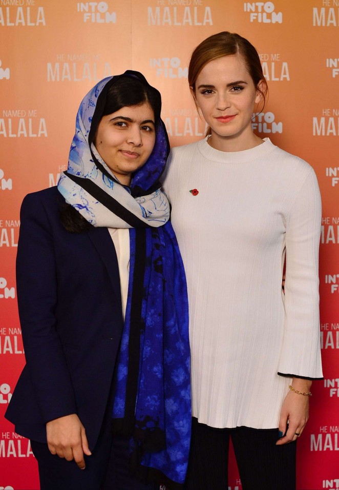 Emma Watson - 'He Named Me Malala' Premiere in London