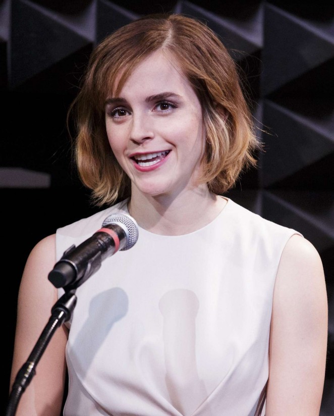 Emma Watson - HeForShe Art Week Launch 2016 in NYC