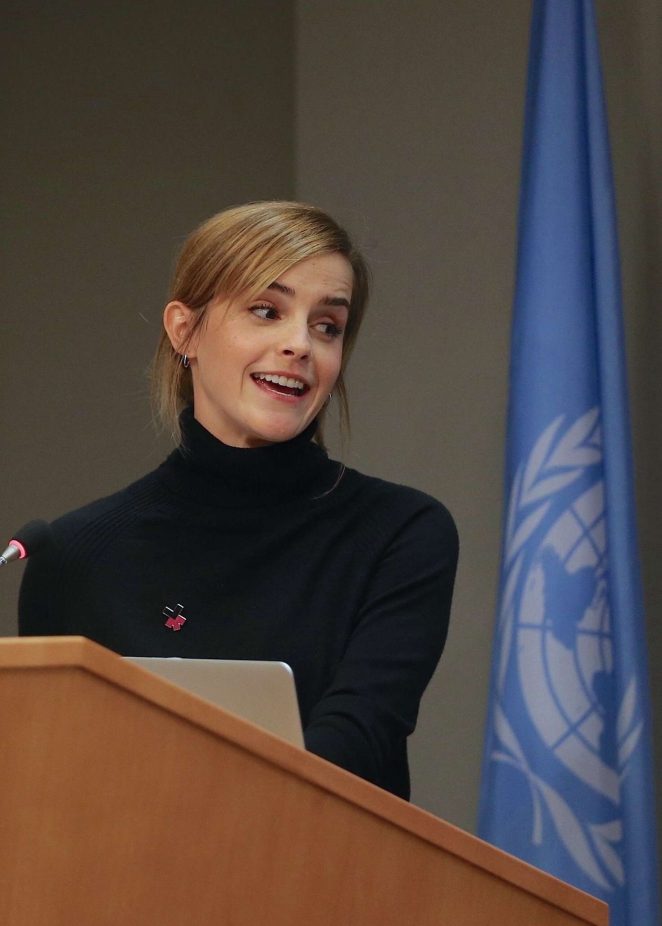 Emma Watson - 'HeForShe Impact' Celebrity Champion in New York