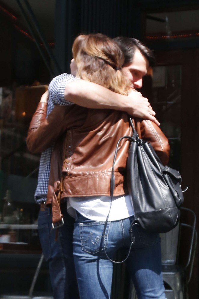 Emma Watson in Jeans Out in West Village