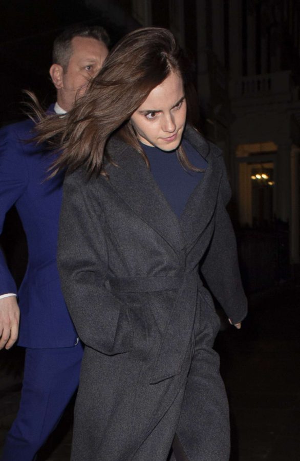 Emma Watson - Leaving C restaurant in London