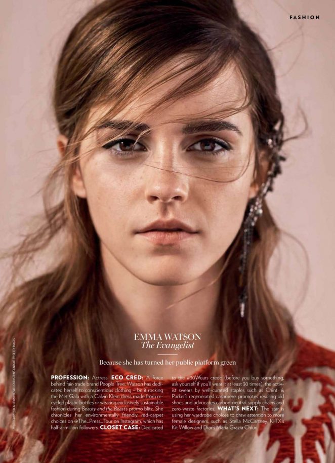 Emma Watson - Marie Claire Australia (February 2018)