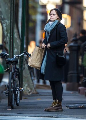 Emma Watson out in New York City