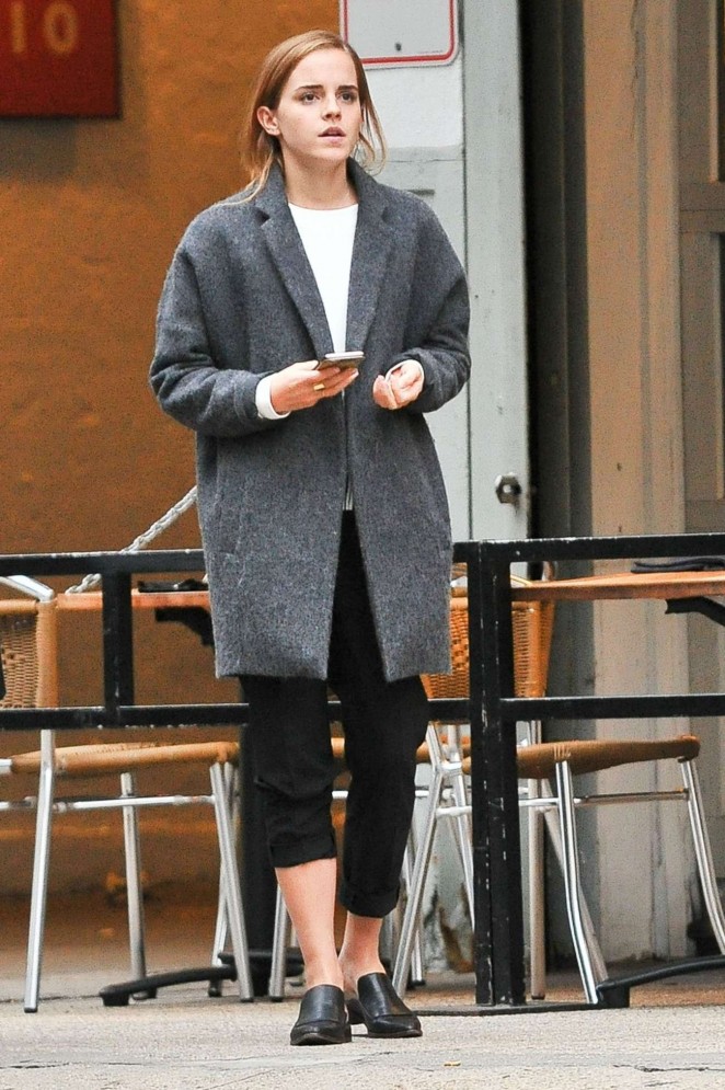 Emma Watson Out in New York