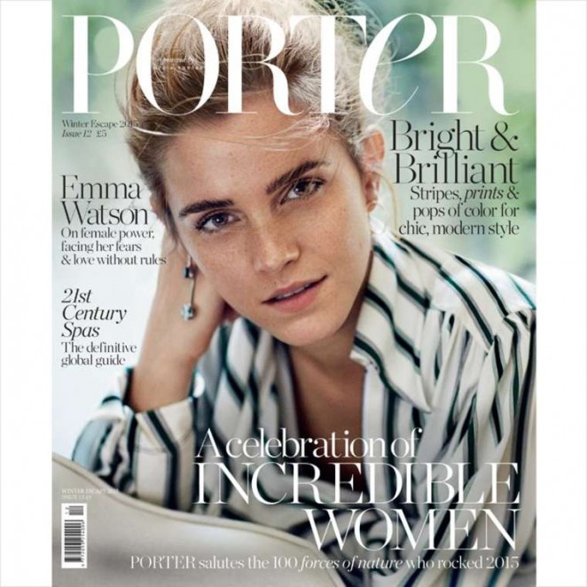 Emma Watson - Porter Magazine Cover (Winter 2015)