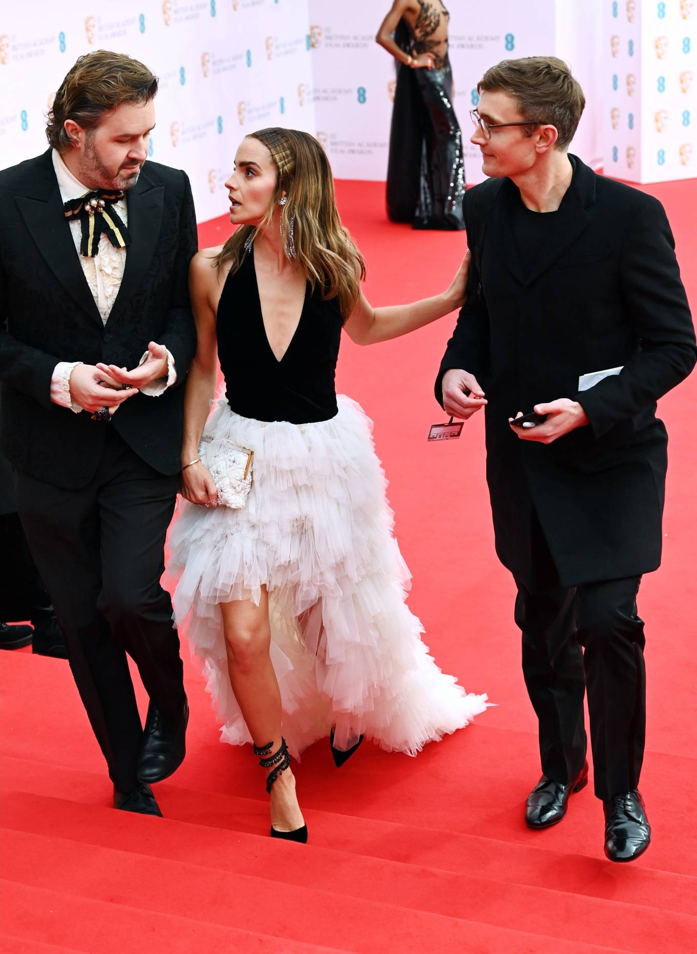 Emma Watson Red carpet at 2022 EE BAFTA Awards in London49 GotCeleb