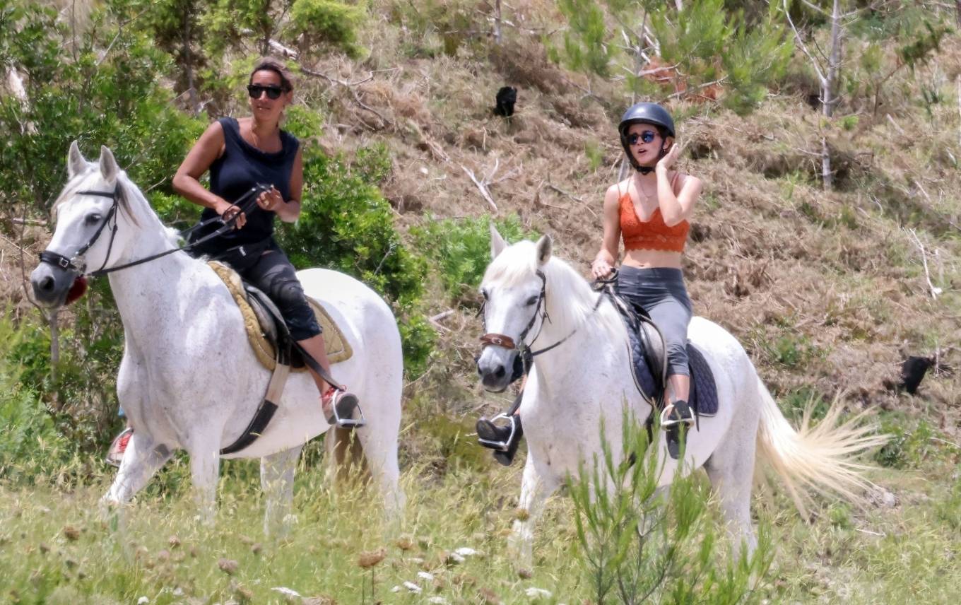 Emma Watson 2022 : Emma Watson – Spotted while riding a Horse in Ibiza-03