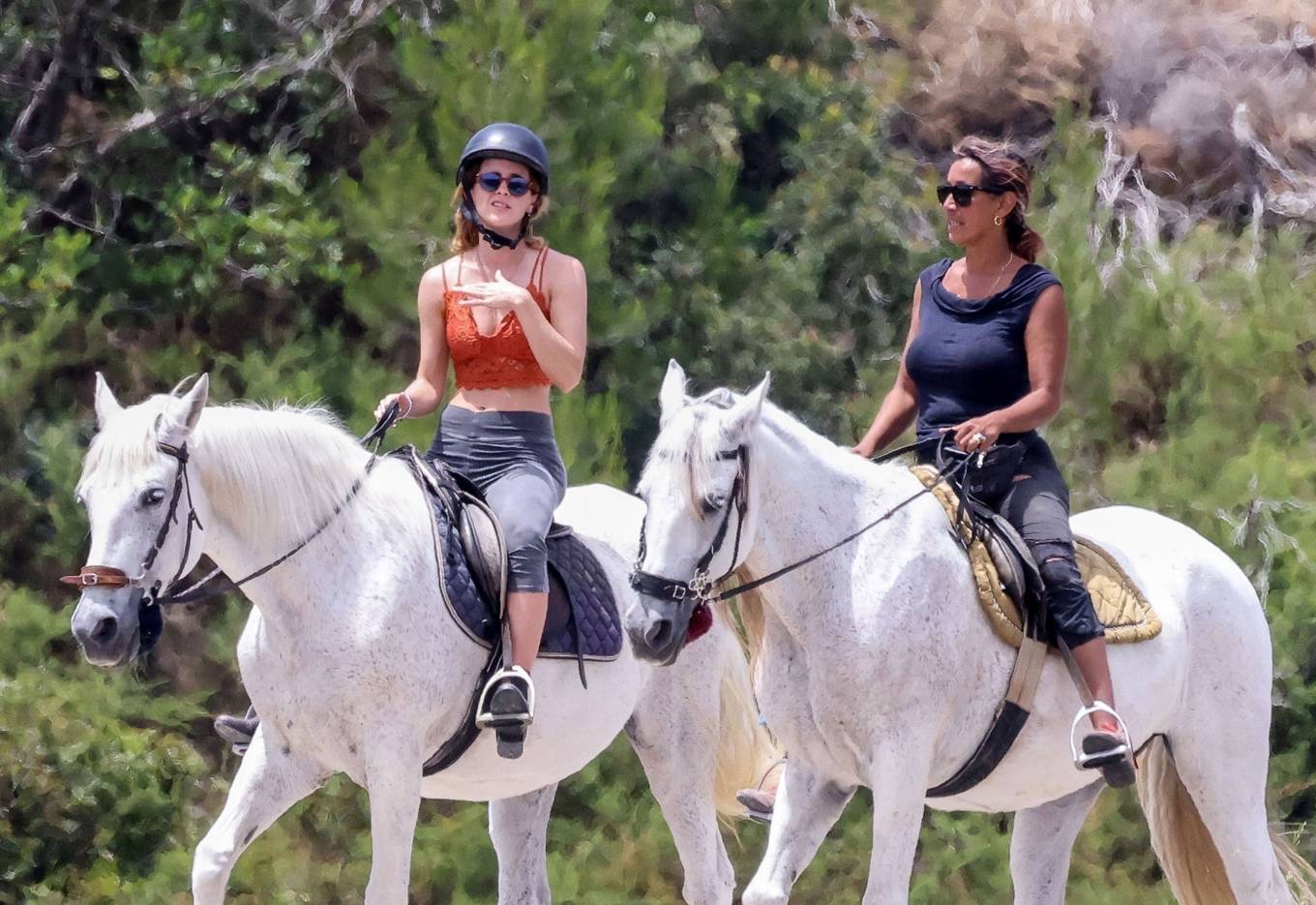 Emma Watson 2022 : Emma Watson – Spotted while riding a Horse in Ibiza-07