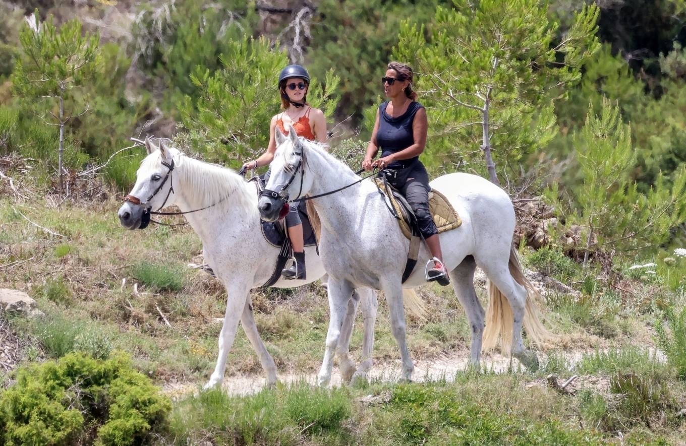 Emma Watson 2022 : Emma Watson – Spotted while riding a Horse in Ibiza-10