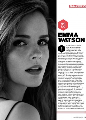 Emma Watson - Total Film Magazine (May 2015)