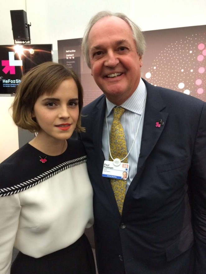 Emma Watson - UN Women’s inaugural HeForShe Parity Report